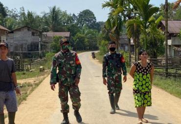 Satgas TMMD 110/ Kodim 1201 Tinjau Lokasi untuk Bakti…