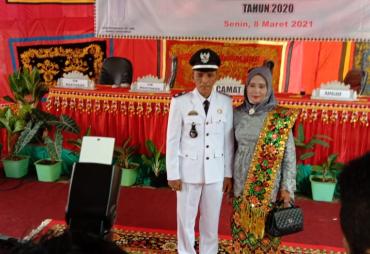 Usman,  Kepala Pekon Pulau Benawang