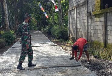 Cabuti Pasak Rapikan Cor Jalan