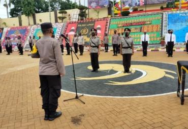Kapolres Tanggamus Pimpin Serah Terima Jabatan Kapolsek…