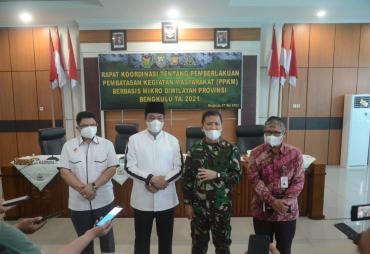 Wagub Rosjonsyah Minta Peran Posko Penanganan Covid-19 di tingkat Desa dan Kelurahan Dioptimalkan