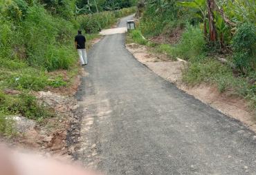 Diduga Proyek Siluman di Kabupaten Tanggamus Asal Jadi