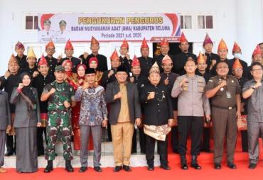 Pengukuhan Pengurus BMA Kabupaten Seluma Periode 2021-2026