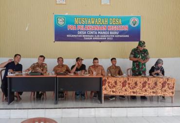 Musyawarah Pra Pelaksanaan Kegiatan Tahun Anggaran 2022 Desa Mandi Baru Kepahiang 