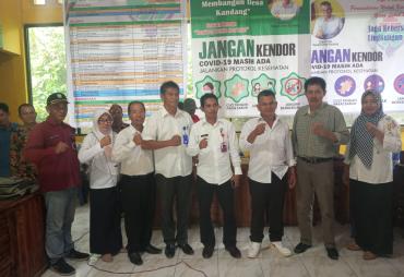 Kegiatan Monitoring dan Evaluasi di Desa Kandang