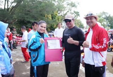 Pemprov Bengkulu Beri Reward Kepada Atlit Peraih Medali FORNAS Sumsel
