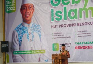 Pemprov Bengkulu Siap Jadikan Gebyar Islami Festival Tahunan