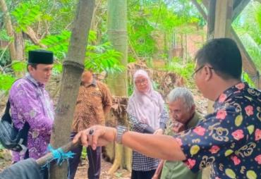 Dinsos Kota Bengkulu kunjungi lansia di Pematang Gubernur