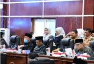 Rapat Paripurna DPRD Kota Bengkulu