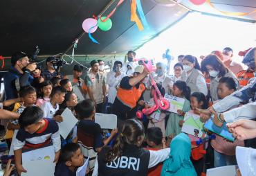 Kolaborasi Srikandi BRI dan BUMN, Bahu Membahu Percepat Pemulihan Korban Gempa Cianjur