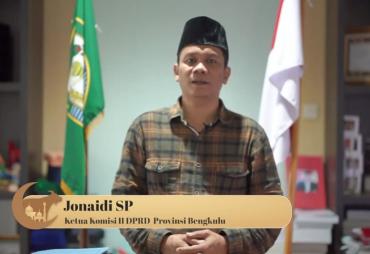 Ketua Komisi II DPRD Provinsi Bengkulu Jonaidi Maknai Hari Raya Idul Adha 1444 Hijriah