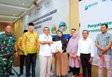 Bantuan Pangan Disalurkan, 8000 Paket Dibagikan untuk Warga Bengkulu