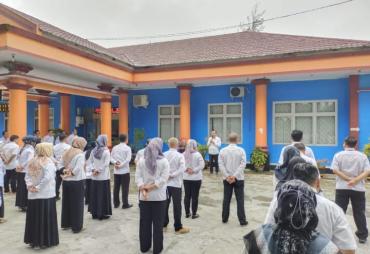 Wabup Pimpin Apel Pagi di BKD Kepahiang