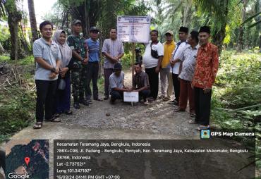 Pembangunsn DD Pernyah Telah Dimulai