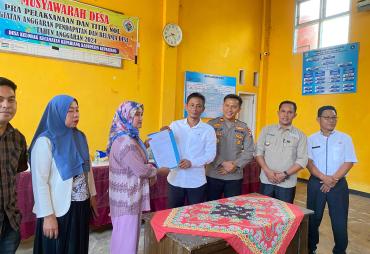Pemdes Kelobak Gelar Musyawarah