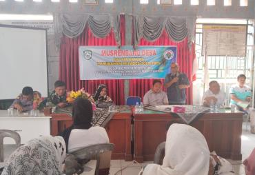 Musrenbang Desa Pematang Donok