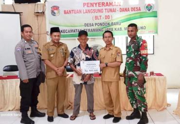 Sukseskan Penyaluran BLT Gelombang ke Tiga, Pemdes Pondok…
