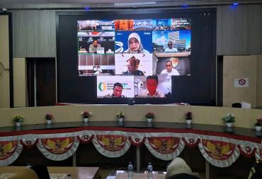 Pemkot Bengkulu Ikuti Rakor Pengendalian Inflasi dan Evaluasi Program 3 Juta Rumah