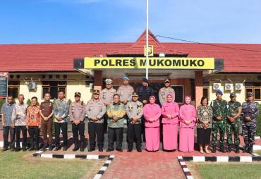 Polres Mukomuko Sambut Baik Kunjungan Polda Bengkulu
