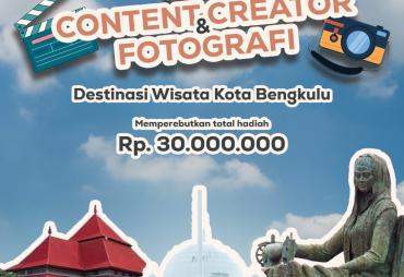 Promosi Lomba Content Kreator Fotografi