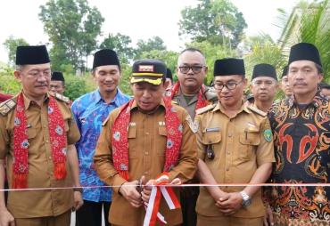 WaliKota Bengkulu Hadiri Syukuran Pengaspalan Jalan di Perumahan Azka Graha 3