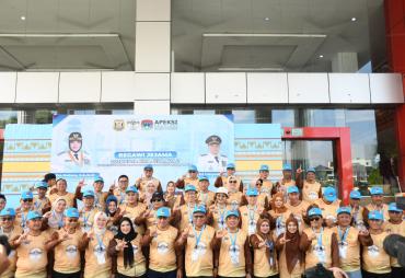 Apeksi Outlook 2025 Resmi Dibuka di Bandar Lampung, Tradisi Begawi Jejama Warnai Pembukaan