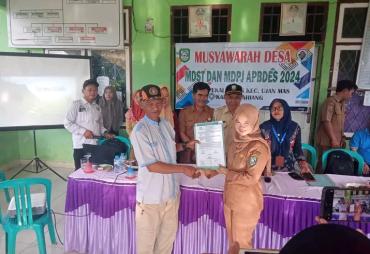 Musyawarah Desa dan Serah Terima Dana Desa Tahun 2024 Desa…