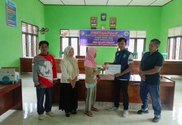 BLT Gelombang II Desa Talang Sepakat Disalurkan, Lima KPM…