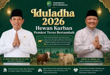 Iduladha 2026, Pemkot Bengkulu Targetkan Distribusi Kurban…