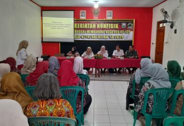 TMMD Hadirkan Edukasi Pengelolaan Limbah di Desa Cukil