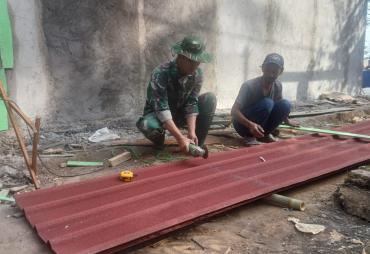 TMMD Wujudkan Rumah Nyaman untuk Puput
