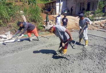 Semangat Pengabdian Satgas TMMD Kodim 0714/Salatiga Bangun…