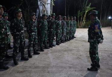 Akhiri Aktivitas Harian dengan Apel Malam Penuh Makna