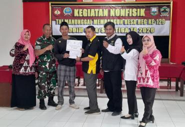 Satgas TMMD Ke-129 Kodim 0714/Salatiga Sentuh Aspek…