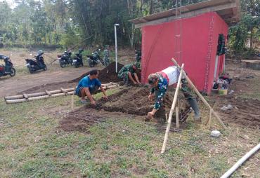 Satgas TMMD Kebut Pembangunan MCK