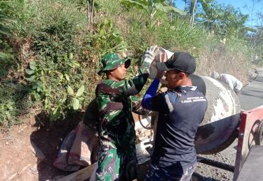 Gotong Royong Sejak Fajar, Satgas TMMD Reguler ke-129…