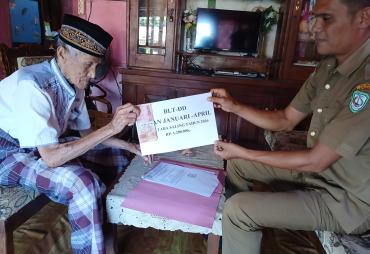 Pemdes Taba Saling Laksanakan Pembagian BLT DD Tahap Satu…