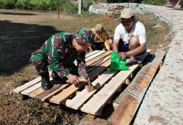 Bangun Jembatan, Wujud Kemanunggalan TNI dan Rakyat