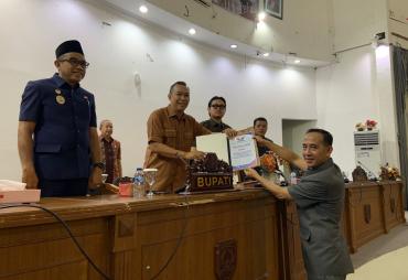 Paripurna Penyampaian Pandangan Umum Fraksi DPRD Kepahiang…