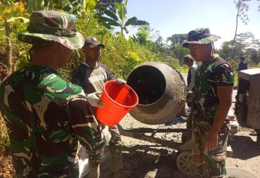 Yon Arhanud 15/DBY Mengabdi Sepenuh Hati untuk Rakyat