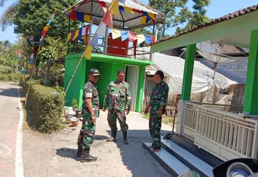Kasdim 0714/Salatiga Pastikan Pembangunan Mushola An-Nur…