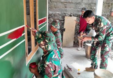 Satgas TMMD Percepat Rehabilitasi Rumah Bapak Sunarji