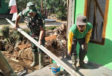 Optimistis Rehab RTLH Bapak Wito Tupar Rampung Tepat Waktu