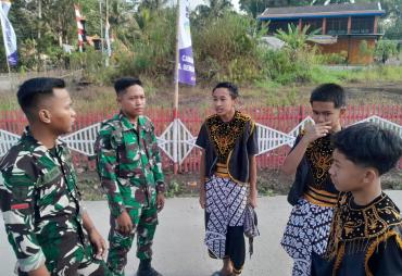 Satgas TMMD ke-129 Turut Rawat Budaya Lewat Tari…