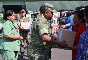Bazar Murah Kodim Hadirkan Senyum Warga Jelang HUT TNI ke-…