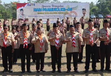 Dandim 0714/Salatiga Hadiri Upacara Hari Pramuka ke-65…