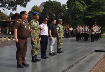 Kasdim 0714/Salatiga Ikuti Apel Gelar Operasi Patuh Candi…